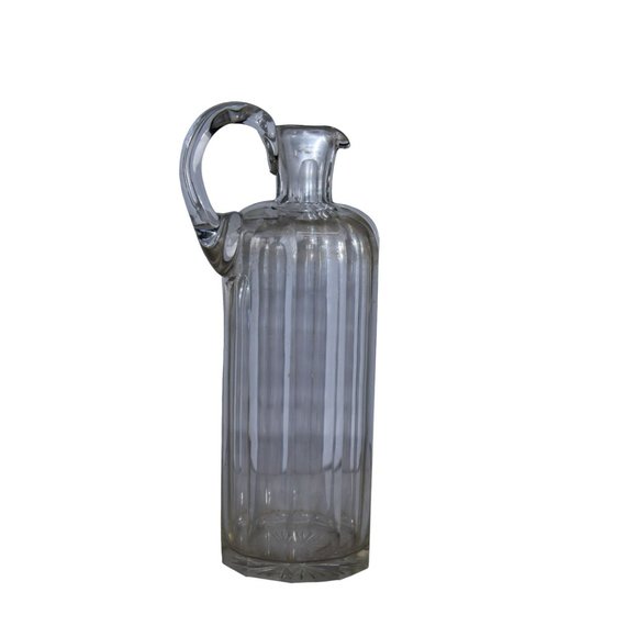 Vintage Glass Cruet that is Ground and Polished - Picture 3 of 6